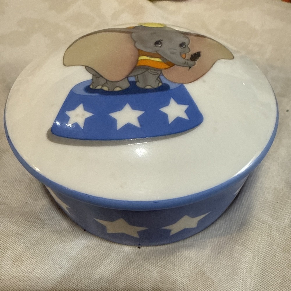Disney Dumbo Trinket Box Limited Edition 826/1000 Artoria Limoges France